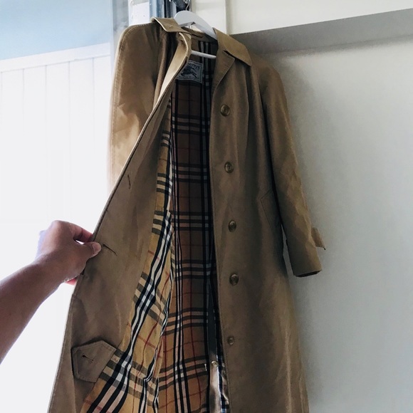 Burberry Jackets & Blazers - Burberry Woman’s Tan  Trench Coat